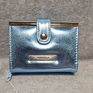 Moda Bella Blue Metallic Women's Wallet